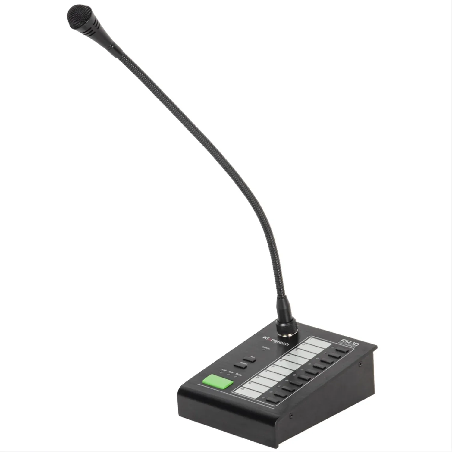 Klangtech RM-10 10 Bölge 80 Zone Genişletilebilir Gonglu Anons Mikrofon Ünitesi