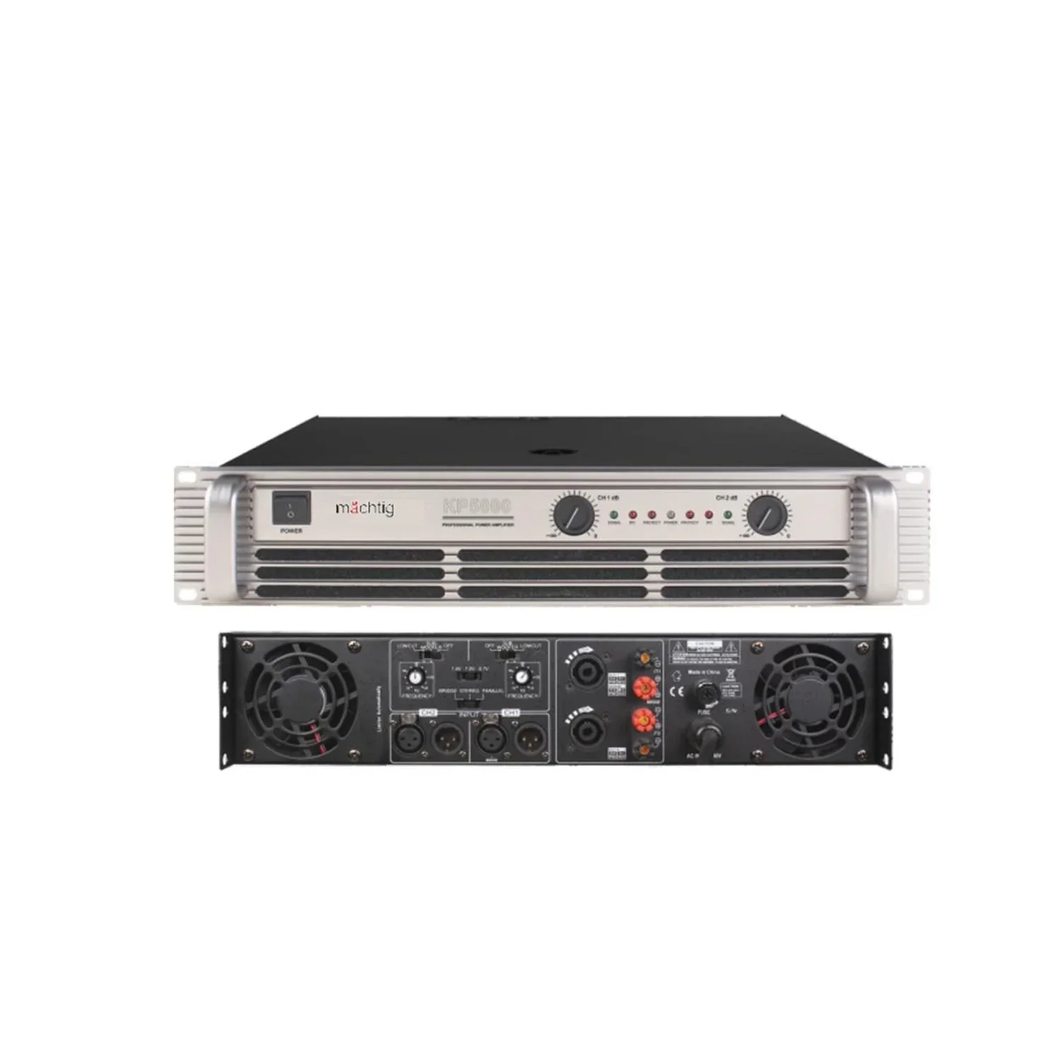 Machtig KP3000 2x1300W 2600W Profesyonel Power Amplifikatör